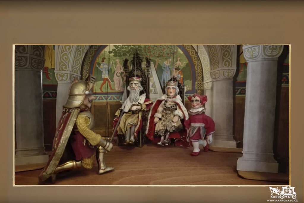 exhibition of a collection of old Czech marionettes and table puppet theatres of the Karromato
