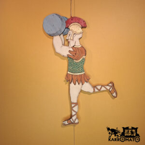 Handmade wooden Jumping Jack puppet by Karromato